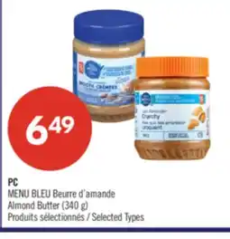 Pharmaprix PC BLUE MENU Almond Butter offer