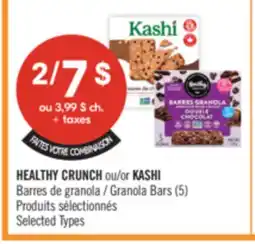 Pharmaprix HEALTHY CRUNCH or KASHI Granola Bars (5) offer