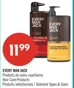 Pharmaprix EVERY MAN JACK Hair Care Products offer