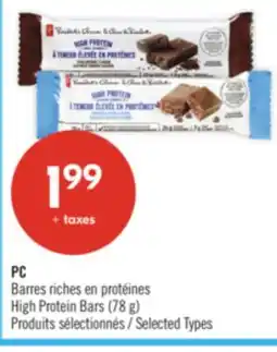 Pharmaprix PC High Protein Bars offer