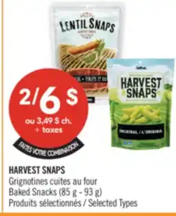 Pharmaprix HARVEST SNAPS offer