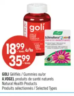 Pharmaprix GOLI Gummies or A.VOGEL Natural Health Products offer