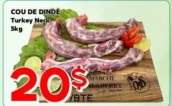 Marche Salaberry COU DE DINDE offer