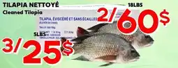 Marche Salaberry TILAPIA NETTOYÉ offer