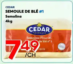 Marche Salaberry CEDAR SEMOULE DE BLE #1 offer