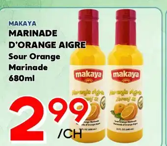 Marche Salaberry MAKAYA MARINADE D'ORANGE AIGRE offer