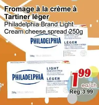 Marche C&T Fromage à la crème à Tartiner léger offer