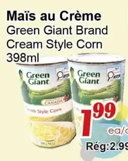 Marche C&T Maïs au Crème Green Giant Brand offer