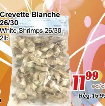 Marche C&T White Shrimps 26/30 offer