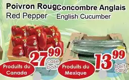 Marche C&T Red Pepper English Cucumber offer