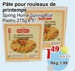 Marche C&T Spring Home Spring Roll Pastry offer