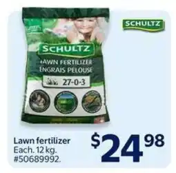 Walmart Lawn fertilizer offer