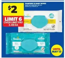 Real Canadian Superstore Pampers 1X Baby Wipes offer