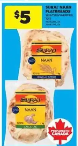 Real Canadian Superstore Suraj Naan Flatbreads offer
