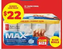 Real Canadian Superstore PC Paper Towel offer