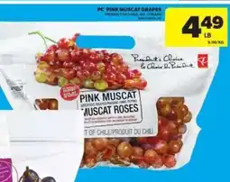 Real Canadian Superstore PC Pink Muscat Grapes offer