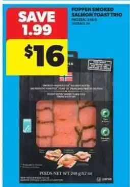 Real Canadian Superstore Poppen Smoked Salmon Toast Trio offer