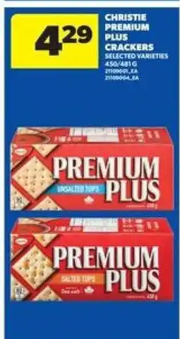 Real Canadian Superstore Christie Premium Plus Crackers offer