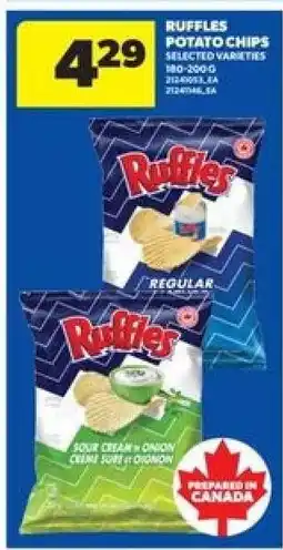 Real Canadian Superstore Ruffles Potato Chips offer