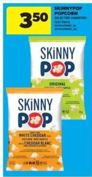 Real Canadian Superstore SKINNYPOP Popcorn offer