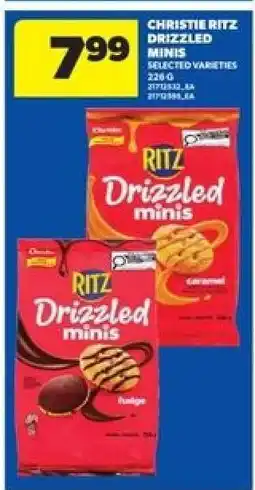 Real Canadian Superstore CHRISTIE RITZ Drizzled minis offer