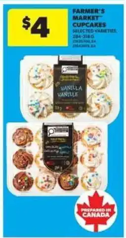 Real Canadian Superstore Farmer's Market Cupcakes offer