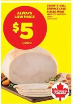 Real Canadian Superstore Ziggy's Deli Service Case, Sliced Meat offer