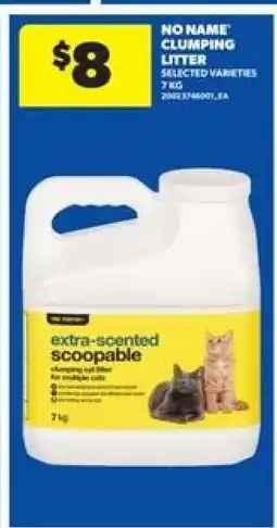 Real Canadian Superstore NO NAME Clumping Litter offer