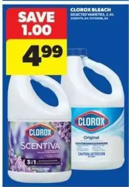 Real Canadian Superstore CLOROX BLEACH offer