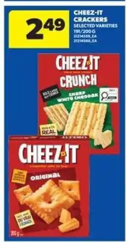 Real Canadian Superstore Cheez-It Crackers offer