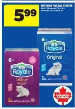 Real Canadian Superstore Royale Facial Tissue offer