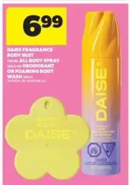 Real Canadian Superstore DAISE Fragrance Body Mist offer