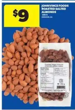Real Canadian Superstore JOHNVINCE FOODS ROASTED SALTED ALMONDS offer