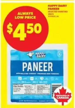 Real Canadian Superstore Happy Dairy Paneer offer