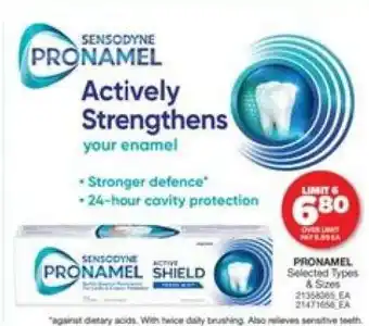 Real Canadian Superstore SENSODYNE PRONAMEL offer