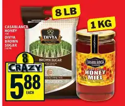 Food Basics Casablanca Honey & Divya Brown Sugar offer
