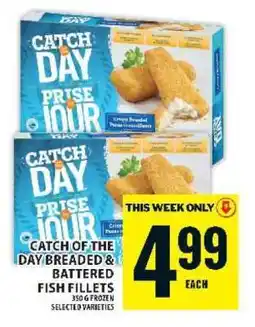Food Basics Catch of the Day Breaded & Battered Fish Fillets offer