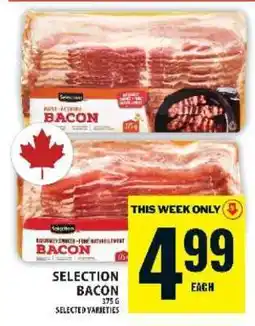 Food Basics SELECTION BACON offer