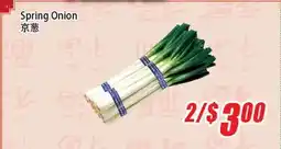 WinCo Food Mart Spring Onion offer