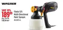 Canadian Tire Flexio 575 Multi-Directional Paint Sprayer offer