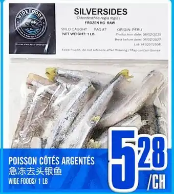 Marché Lian Tai POISSON CÔTÉS ARGENTÉS offer