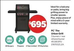 Real Canadian Superstore PC The Urban Grill offer