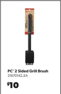 Real Canadian Superstore PC 2 Sided Grill Brush offer