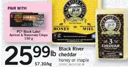 Loblaws Black river cheddar offer
