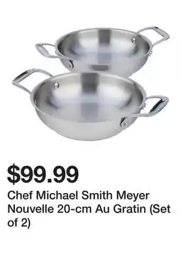 TSC Stores Chef Michael Smith Meyer Nouvelle 20-cm Au Gratin (Set of 2) offer