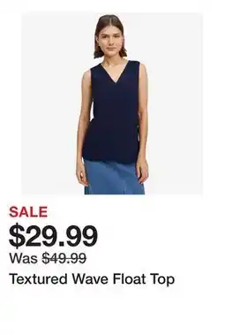 TSC Stores Textured Wave Float Top offer
