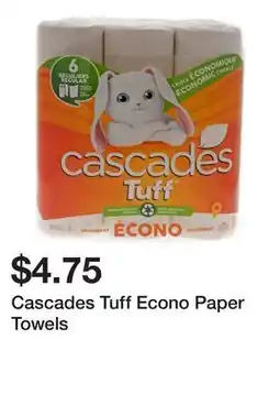 Dollarama Cascades Tuff Econo Paper Towels offer