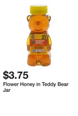 Dollarama Flower Honey in Teddy Bear Jar offer