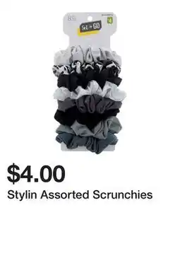 Dollarama Stylin Assorted Scrunchies offer
