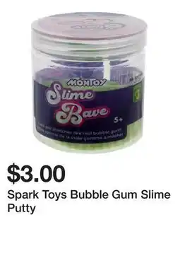 Dollarama Spark Toys Bubble Gum Slime Putty offer